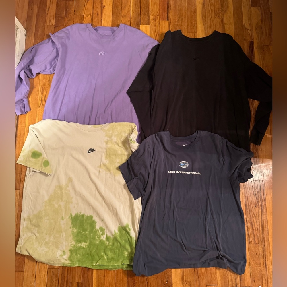 Nike Long Sleeve and T-Shirt Bundle XXL TALL